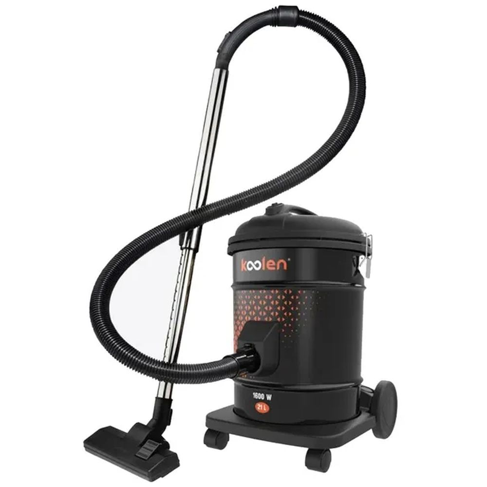 كولين - مكنسة كهربائية اسطوانية - أسود - 21 لتر - 1600 واط