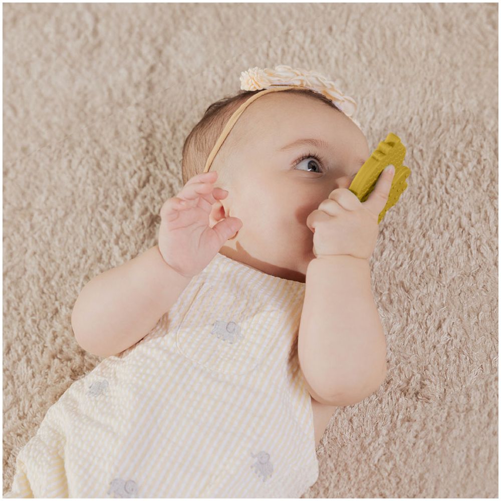 بيمبلي - عضاضة سيليكون - أصفر - عدد 2