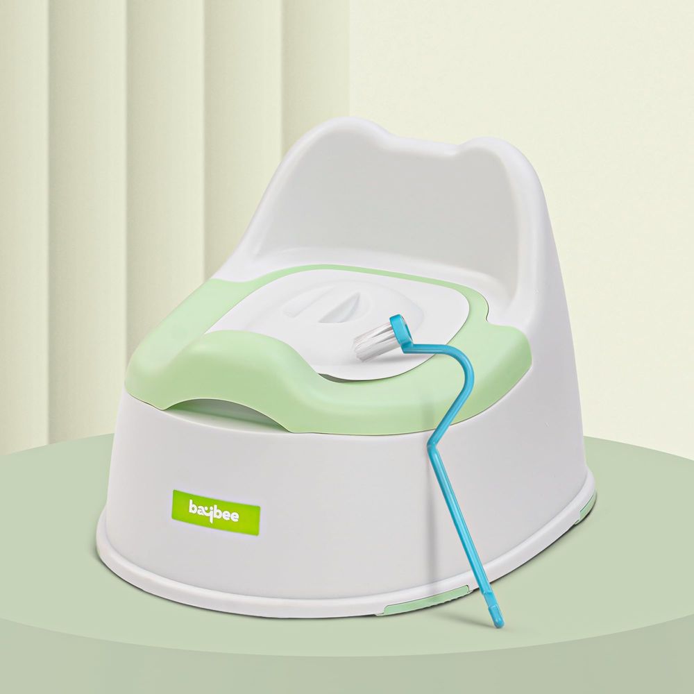 Baybee - Baby Potty Training Seat With Cleaning Brush - Multicolor