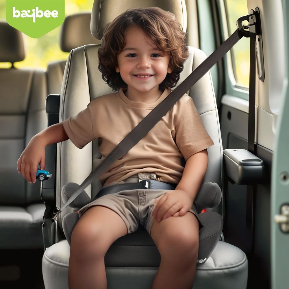 Baybee - Kids Booster Car Seat - Black
