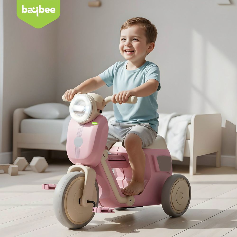 Baybee - Revona Baby Tricycle With Music - Multicolor