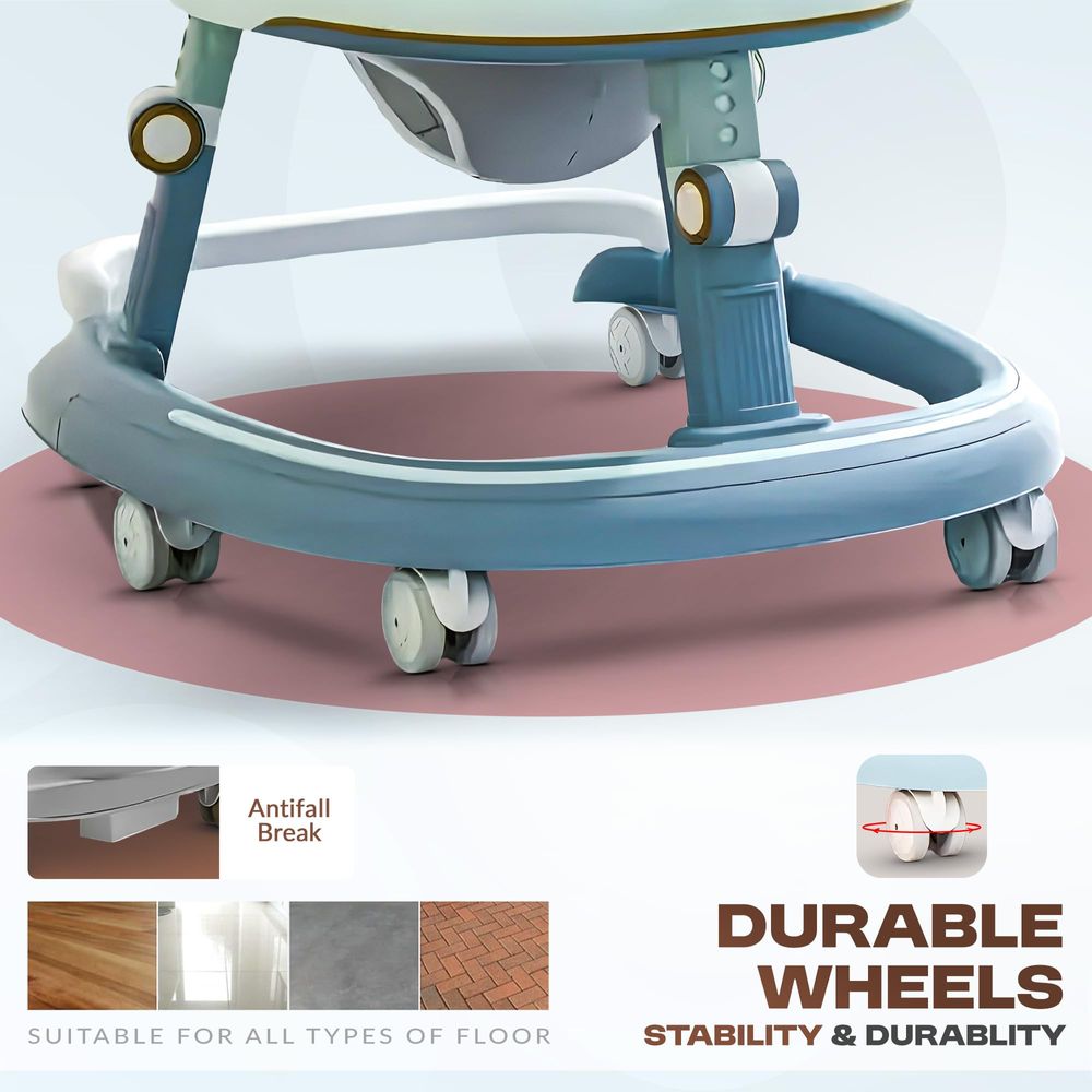 Baybee - Petalia Pro 2-in-1 Baby Walker
