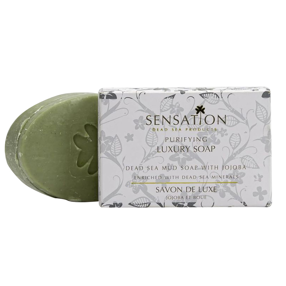 سينسيشن - صابون طين البحر الميت الطبيعي - 160غ