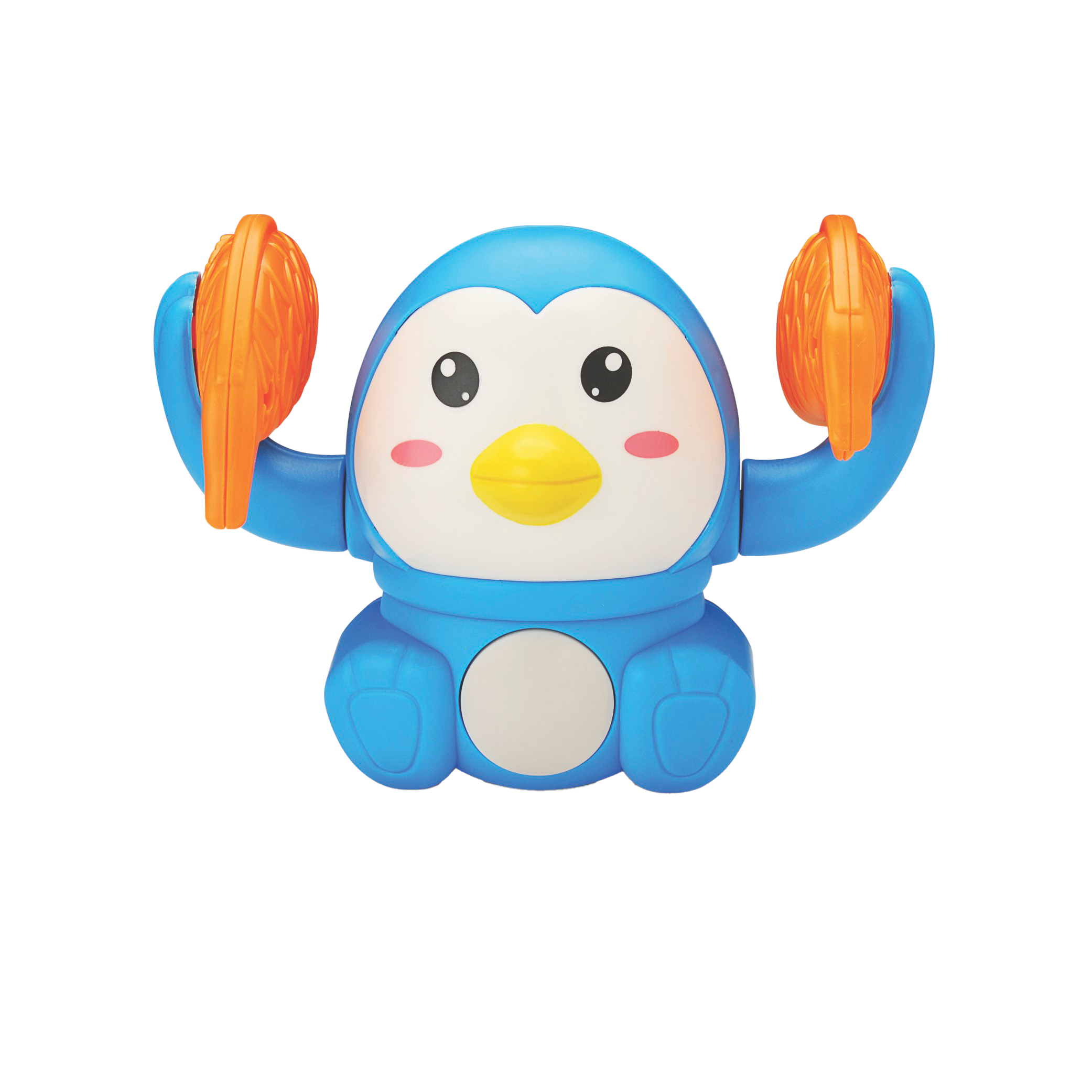 أوربان توتس - لعبة البطريق الكهربائية المتأرجحة بألوان زاهية وأضواء وأصوات - أزرق