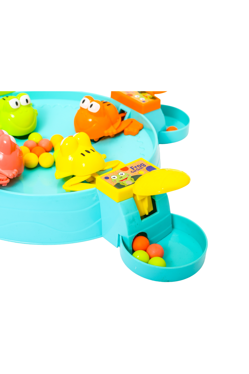 لعبة الضفدع الجائع - لعبة ألغاز كلاسيكية وذكية لأربعة لاعبين - أزرق