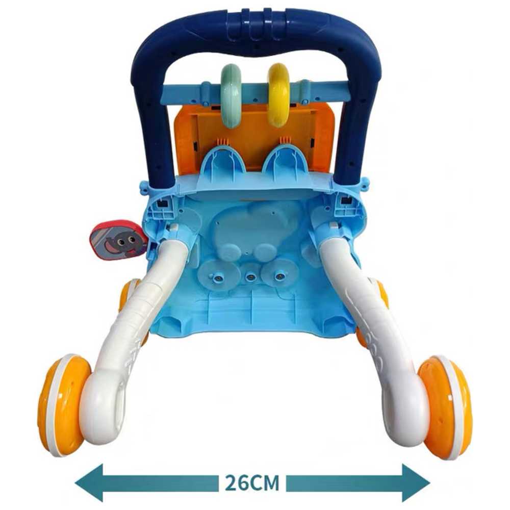 كيكيبيبي - مشاية أطفال - للأعمار من ١٢ شهرًا إلى ٣ سنوات - أزرق