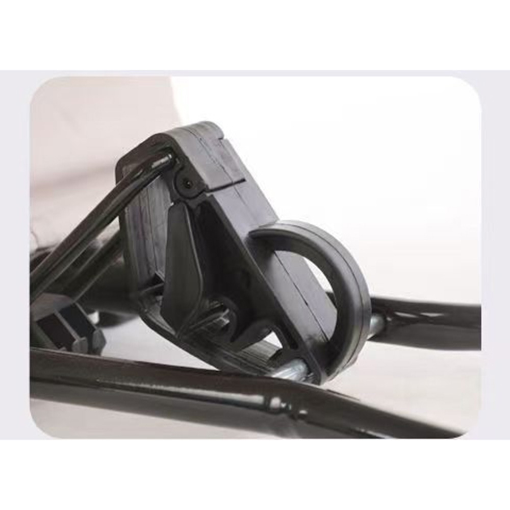 كيكيبي - كرسي هزاز للأطفال بثلاث مراحل مع مقعد استرخاء - أحمر