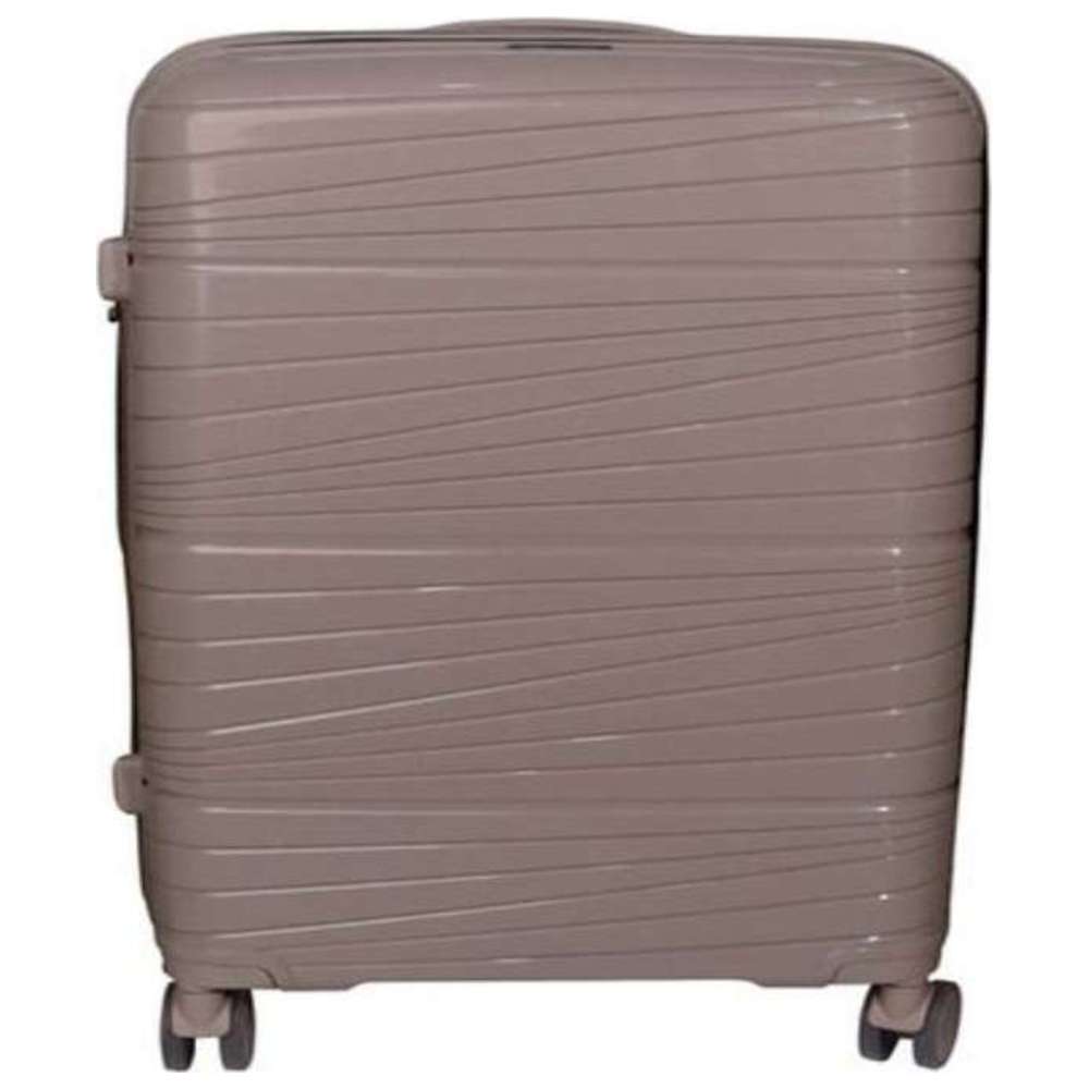 دبليو.اوه.كي - عربة خفيفة الوزن صلبة مقاس 28 إنش - لون القهوة