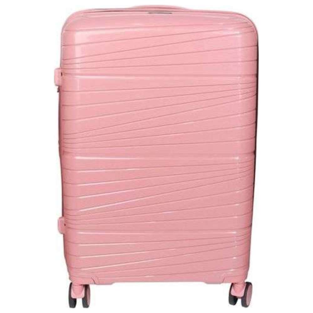 دبليو.اوه.كي - عربة خفيفة الوزن صلبة مقاس 20 إنش - ذهبي وردي