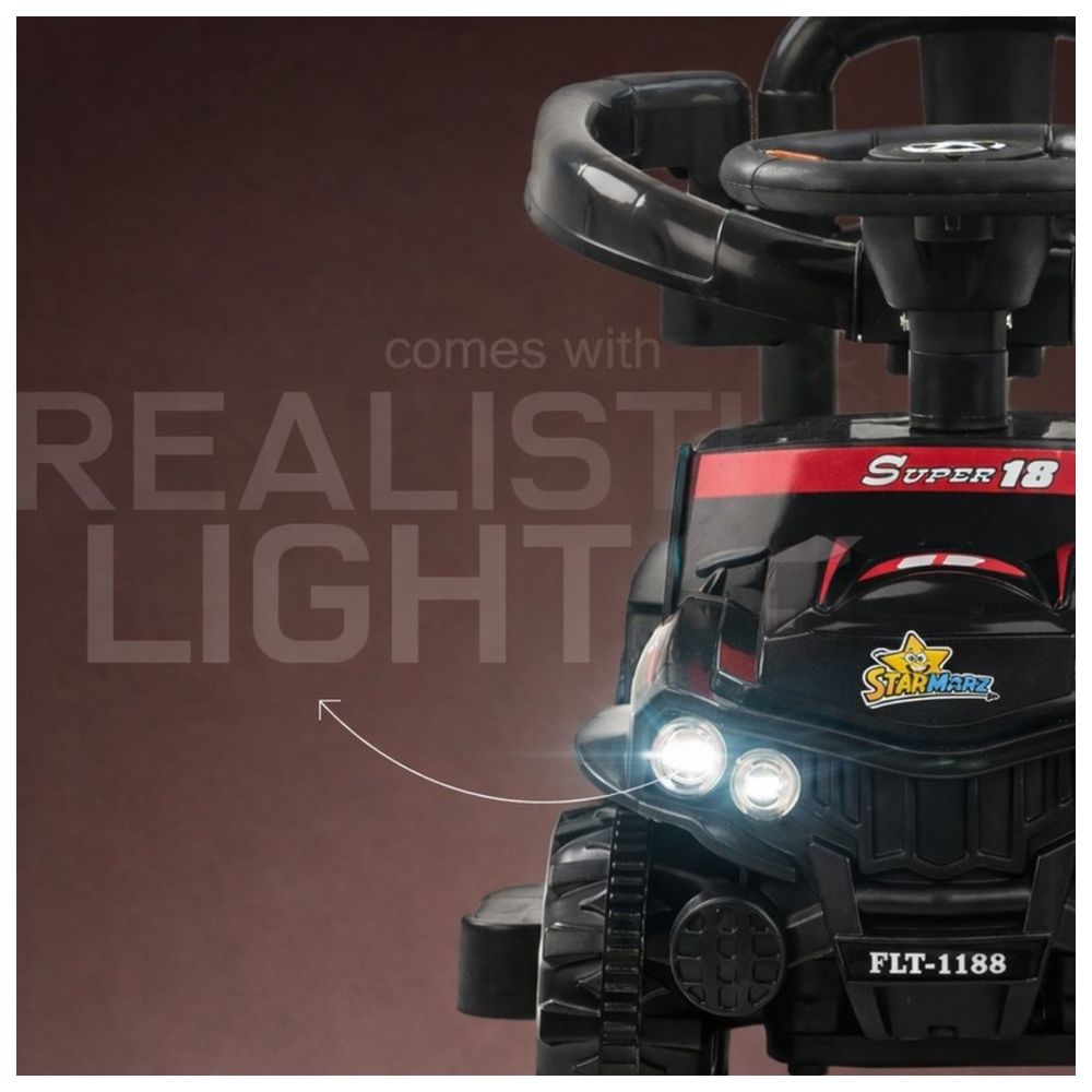 ستارمارز - سيارة جيب سوبر 18 للطرق الوعرة - أسود