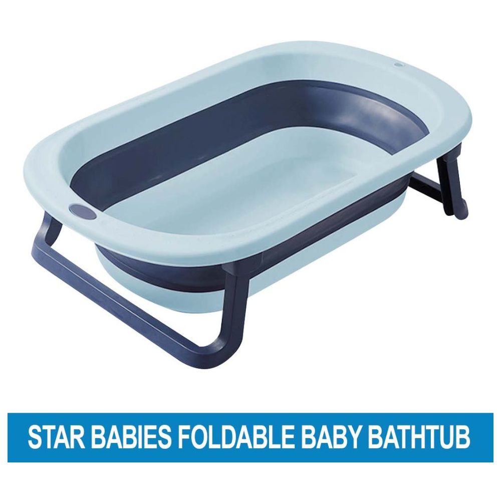 ستار بيبيز - حوض استحمام قابل للطي - أزرق