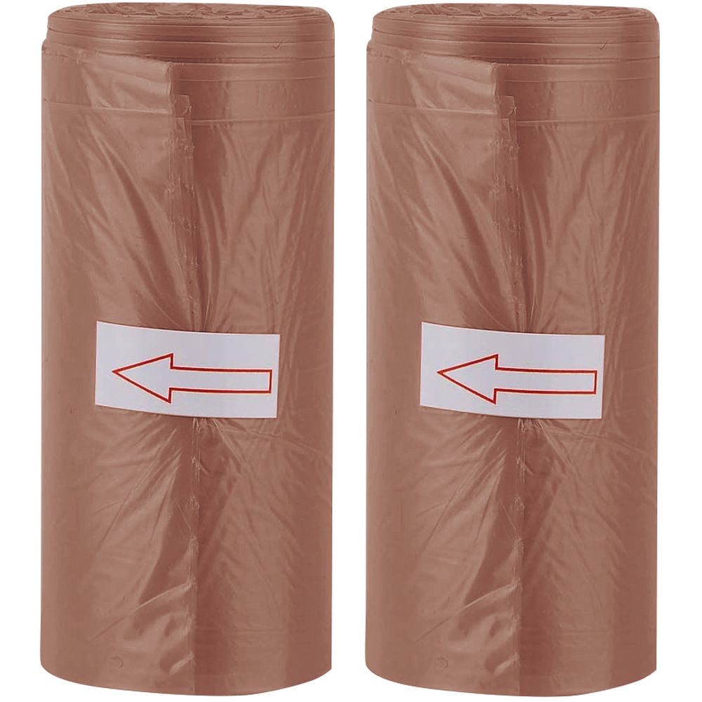 ستار بيبيز - أكياس حفاضات معطرة - بني - 30 قطعة