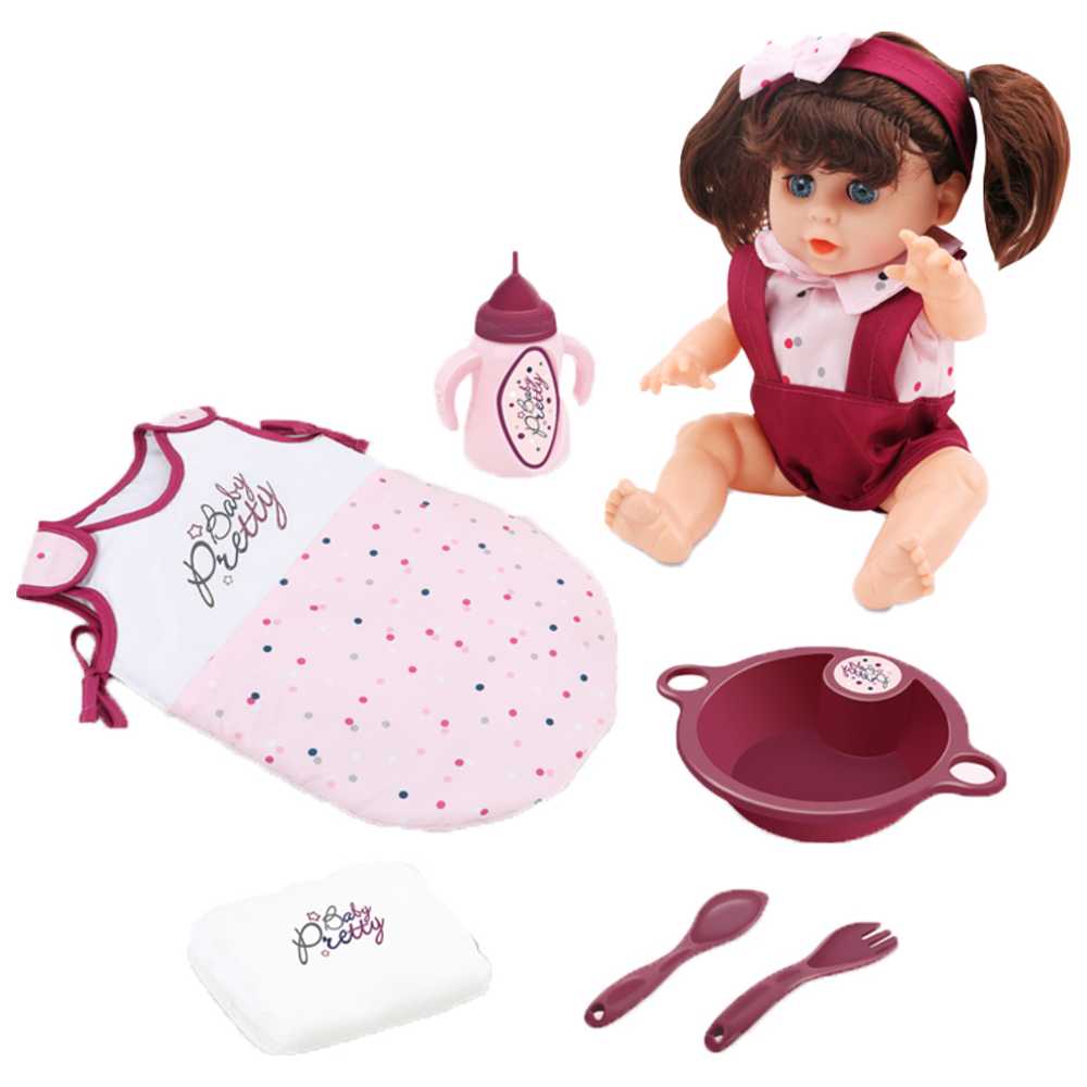 كيكيبي - دمية تفاعلية لتدريب الفتيات على استخدام المرحاض مقاس 12 إنش - متعددة الألوان