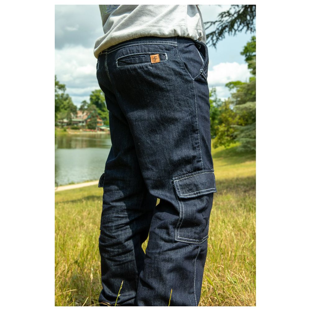 عين غين - بنطال جينز عين غين للأولاد - كحلي