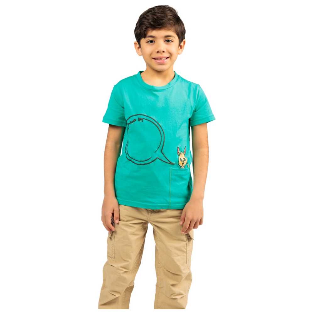 عين غين-  تي شيرت للأولاد الصغار صباح الفل