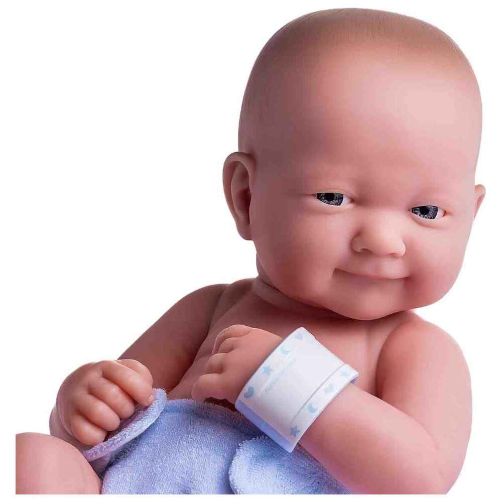 جي سي تويز - مجموعة دمية حديثة الولادة - أزرق - 9 قطع