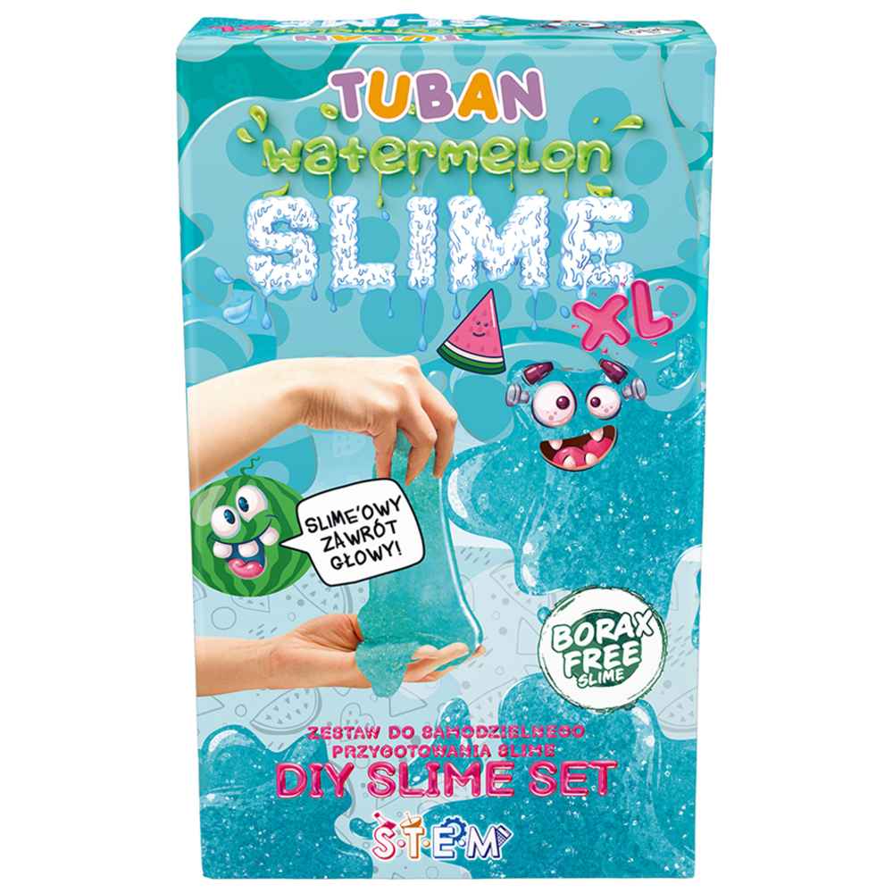 توبان - مجموعة صنع السلايم بنكهات البطيخ - XL - 7 قطع