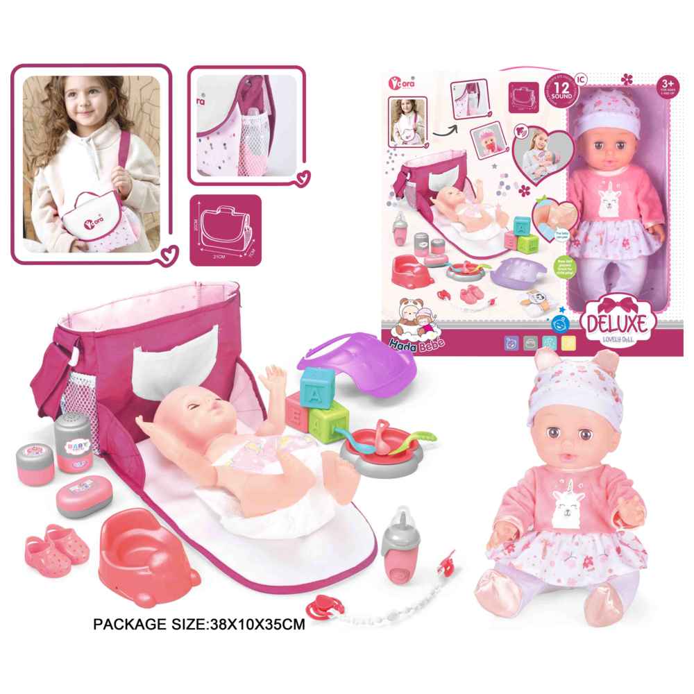 في دورا دولز - دمية مع شنطة ظهر وملحقات - عدد 16