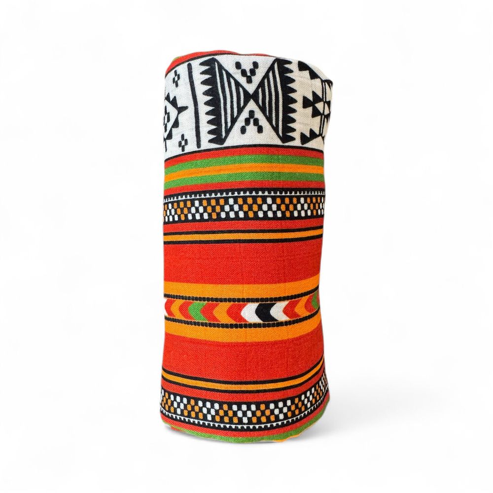 BALADI Badiyah Baby Swaddle - Multicolor - 120x120 cm