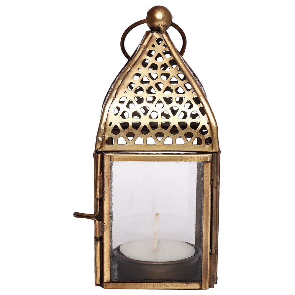 هلالفل - فانوس أصلي مصنوع يدويًا - صغير - شفاف