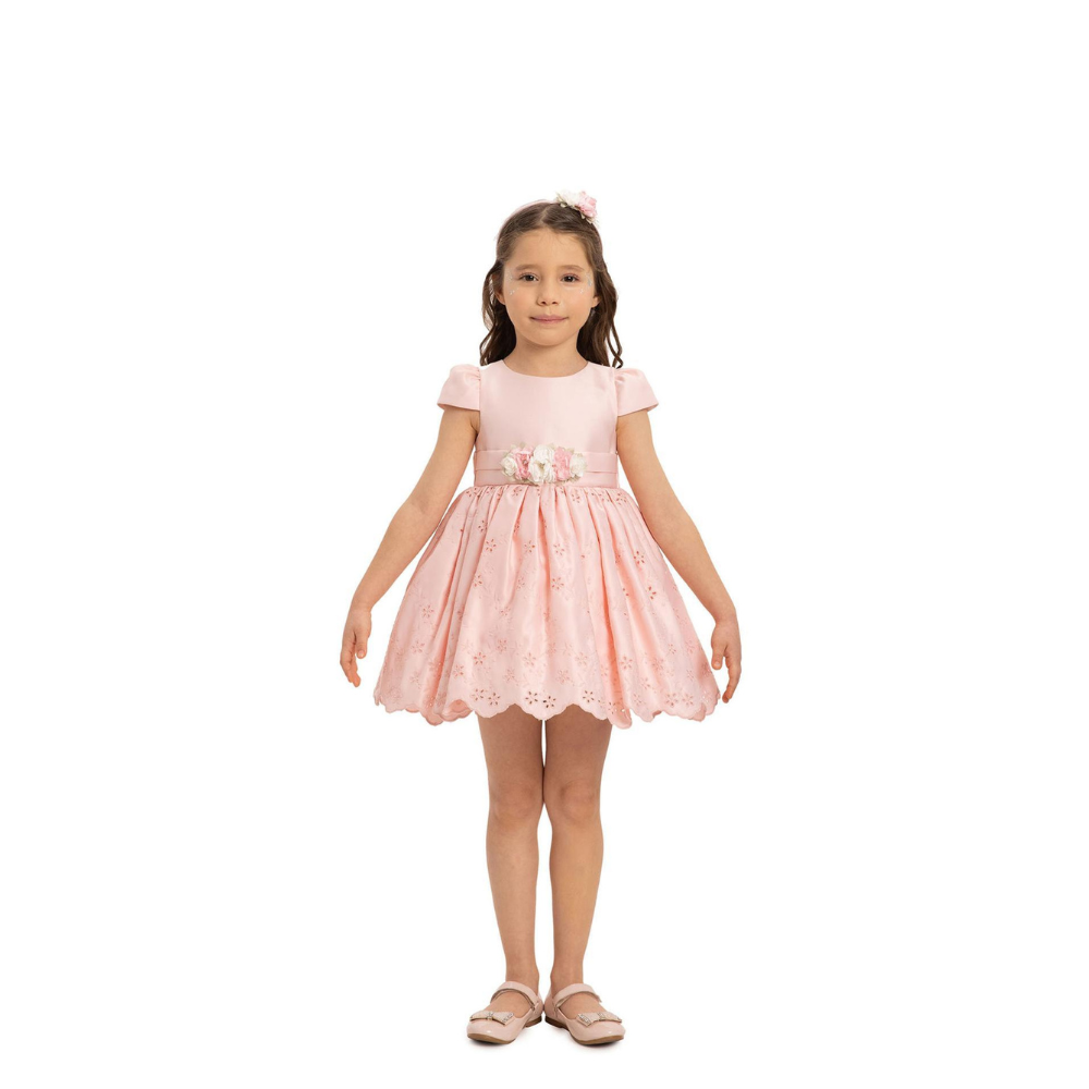 Via Bambino Lovely Baby Girl Dress - Pink