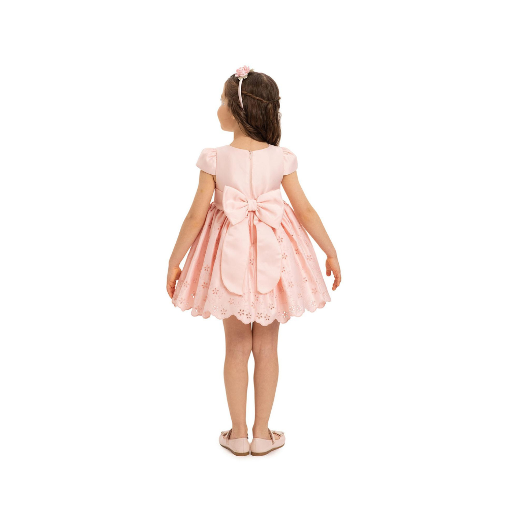 Via Bambino Lovely Baby Girl Dress - Pink