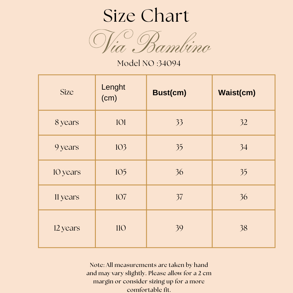 Via Bambino - Girl's Hi-Low Tiered Tulle Gown