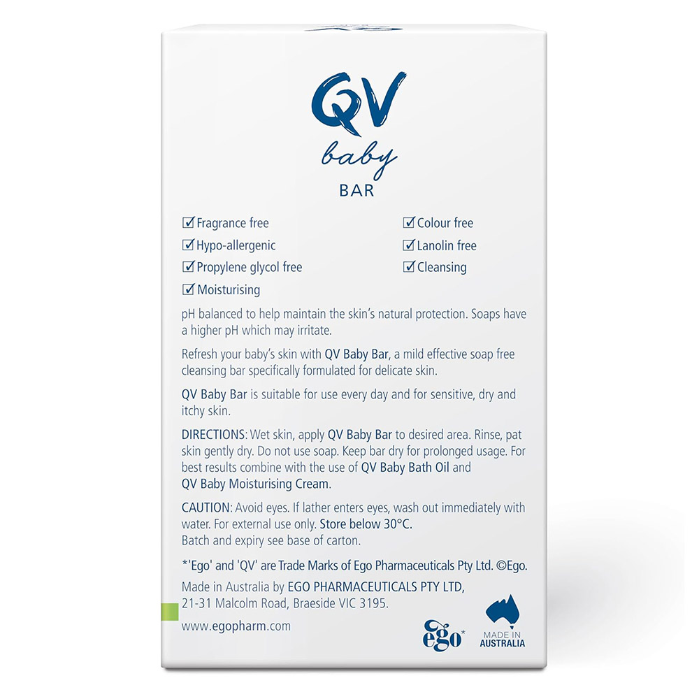 كيو في - صابون أطفال - ١٠٠ غرام