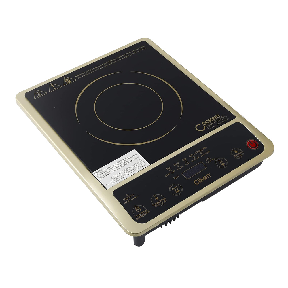 كليكون - موقد بالأشعة تحت الحمراء - أسود - 2000 واط