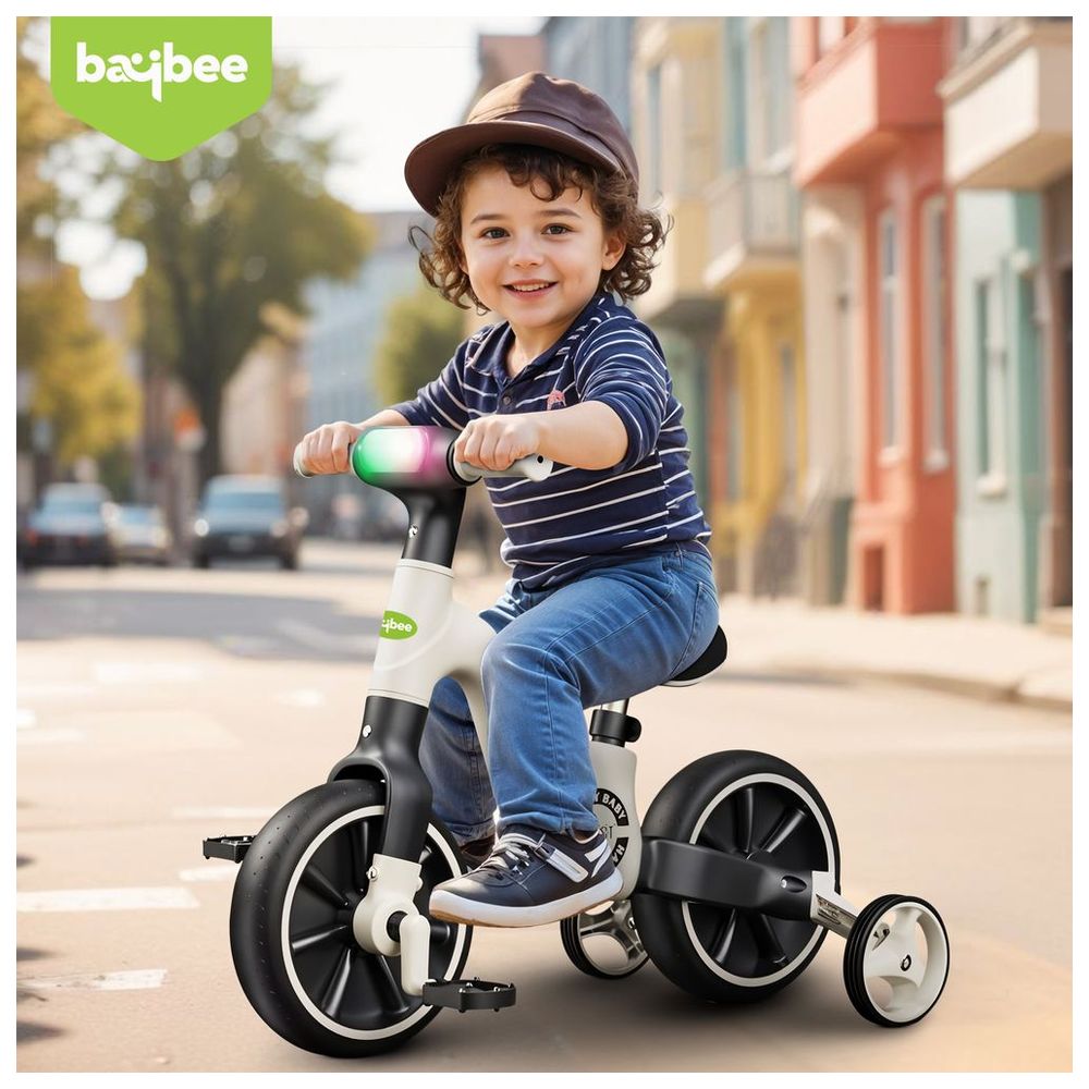 بايبي - دراجة ثلاثية للأطفال 2 في 1 بوزي - أسود