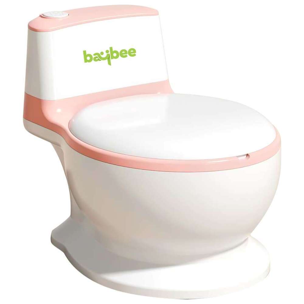 بايبي - مقعد نونية لاسو للأطفال - وردي