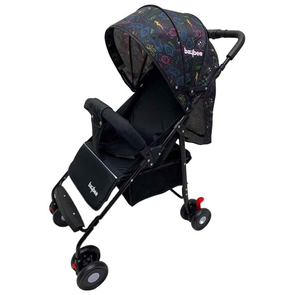 بايبي - عربية أطفال قابلة للتحويل 2 في 1 - أسود