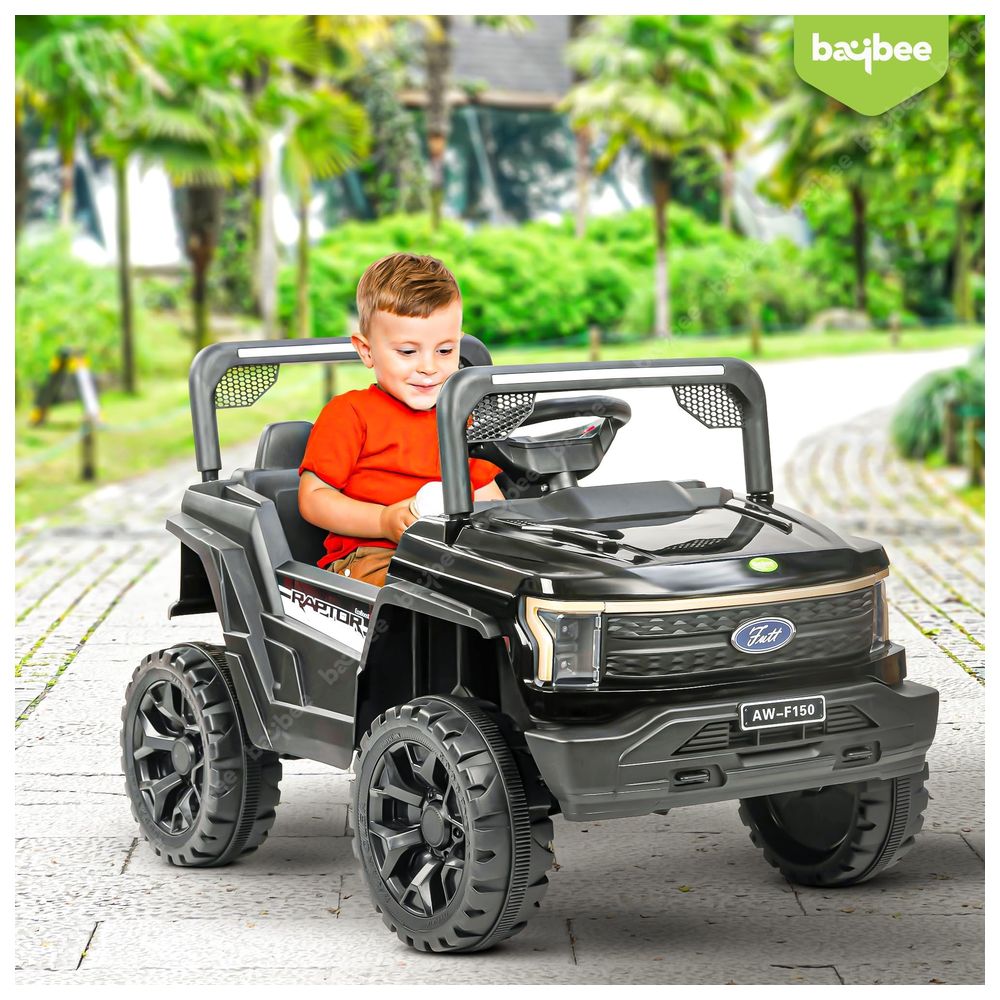 بايبي - جيب كهربائي يعمل بالبطارية للأطفال سفينكس - أسود