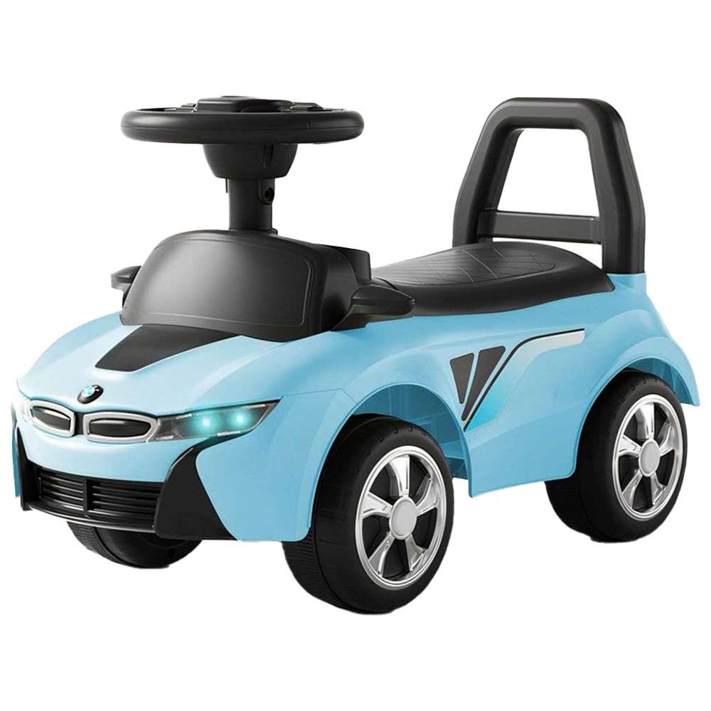 بايبي - سيارة دفع وركوب للأطفال ستريك - أزرق