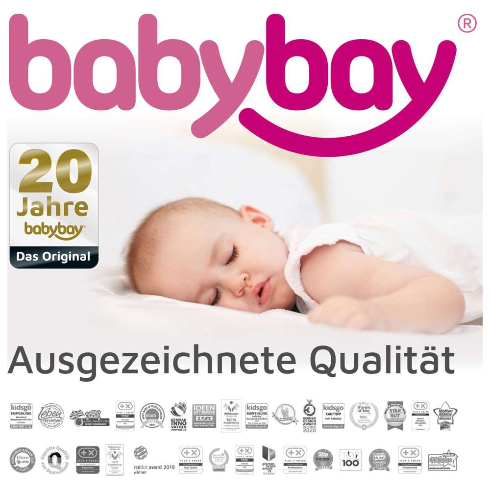 Babybay - Wooden Guardrail - Natural Untreated
