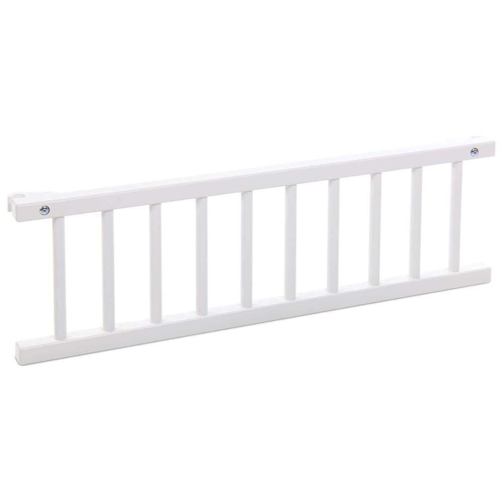 Babybay - Flexible Wooden Guardrail - White Varnished