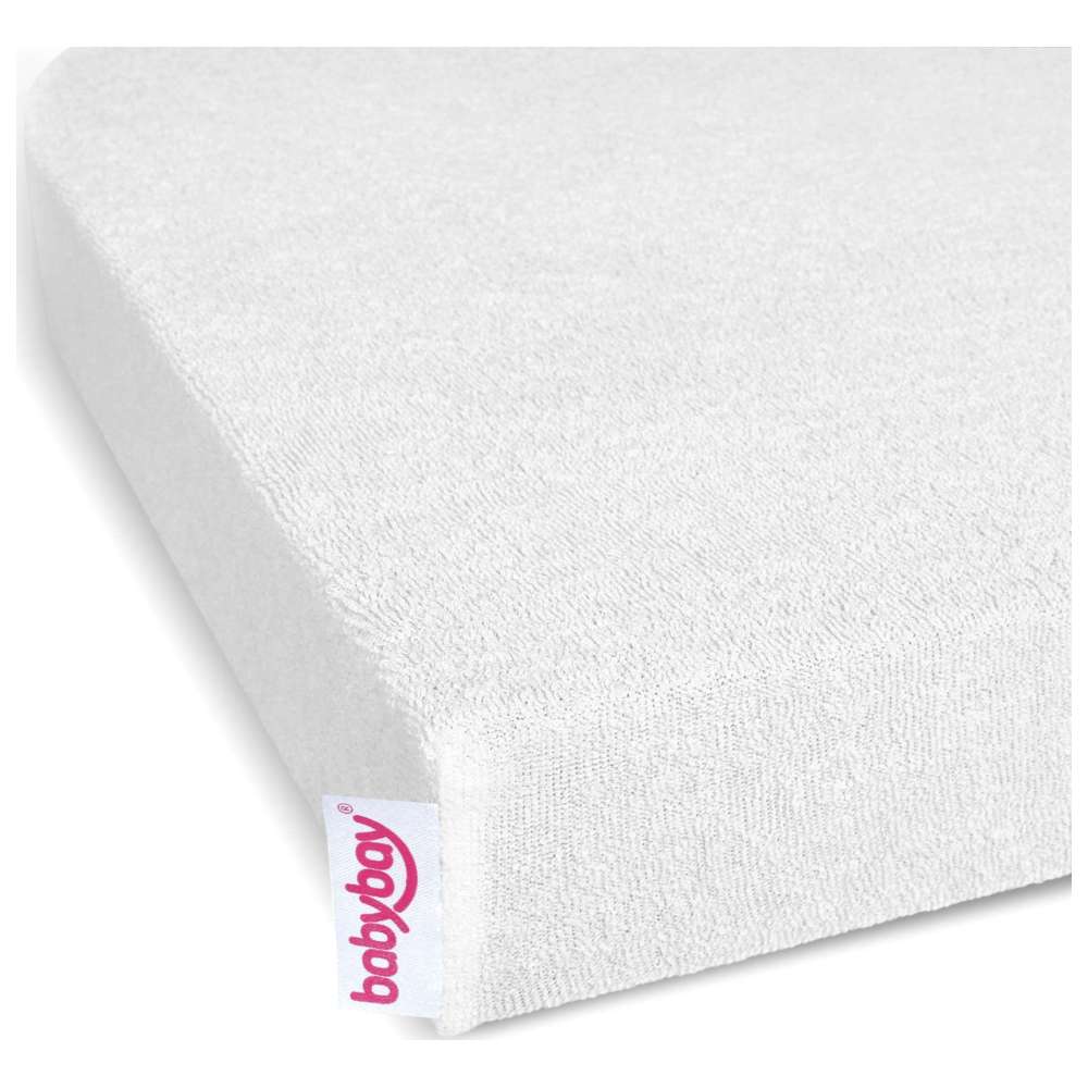 Babybay - Terry Cover w/ Membrane - White