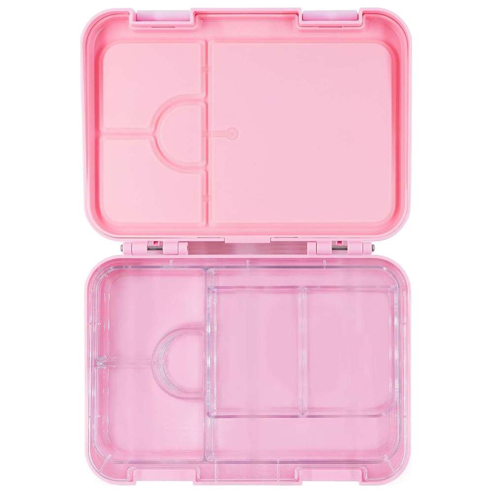 Snack Attack - 4/6 Compartment Bento Lunch Box - Unicorn - Pink - 710 ml