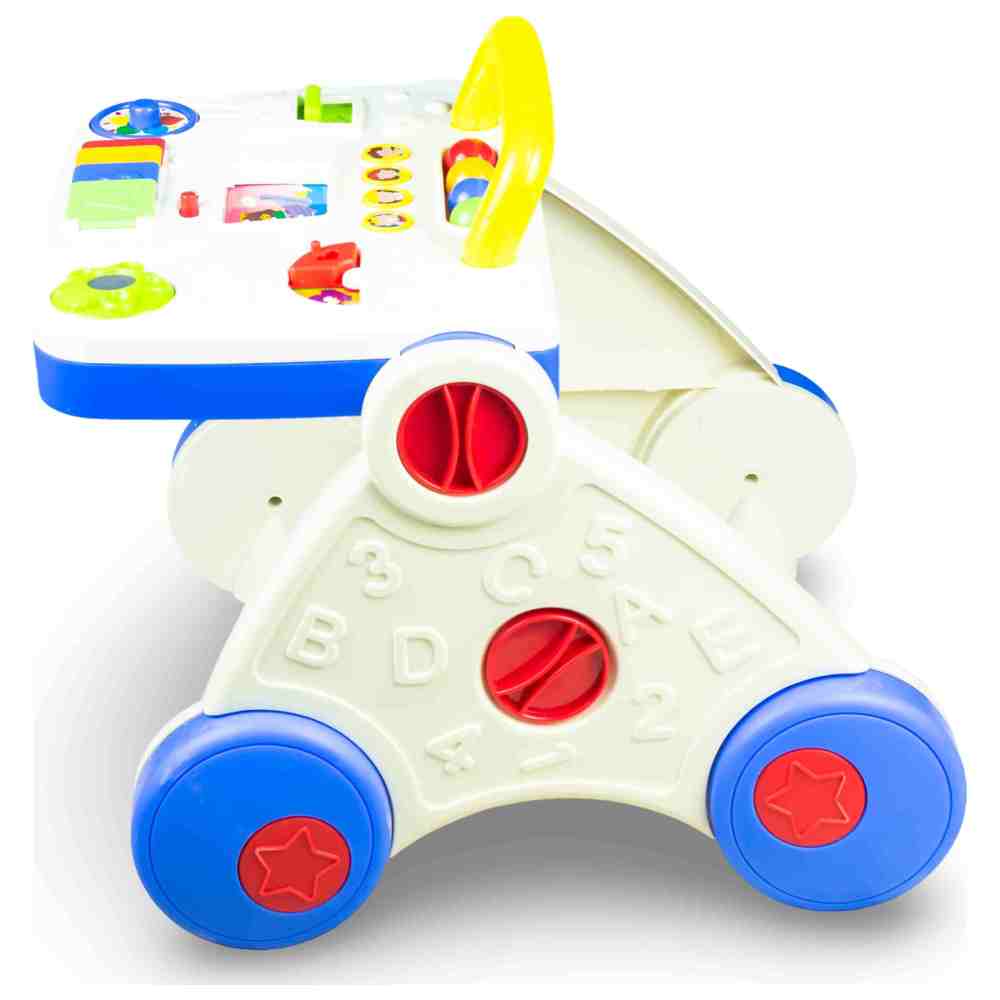 مولودي - مشاية أطفال موسيقية - أبيض