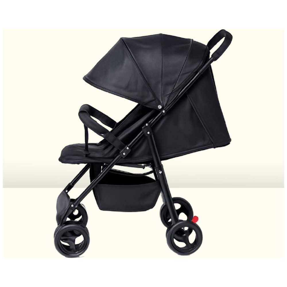 مولودي - عربة أطفال - أسود