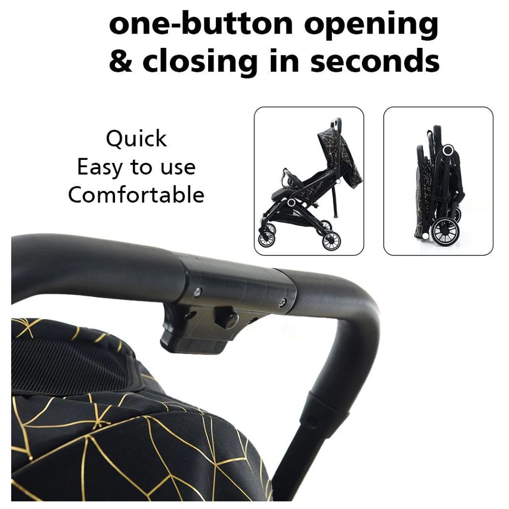 دريبا - عربية أطفال بعجلات فوم - رمادي/أسود