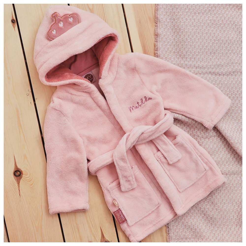 My 1st Years - Girl's Personalised Princess Robe - Pink