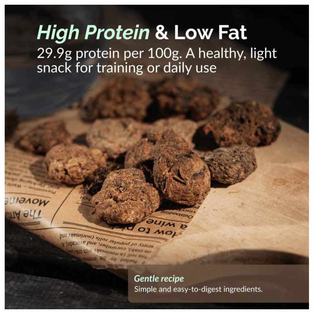 O2 Pets - Super Snack Dog Treats - Turkey Meatballs With Pumpkin - 90 gm