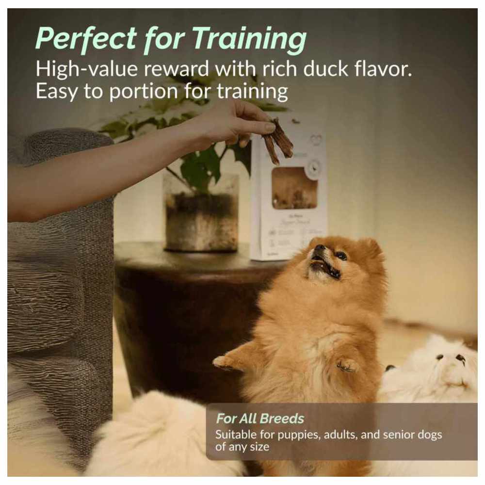 O2 Pets - Super Snack Dog Treats - Duck Carpaccio - 70 gm