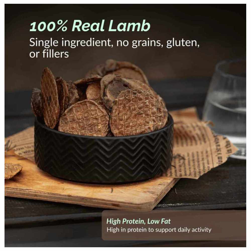 O2 Pets - Super Snack Dog Treats - Lamb Slice - 70 gm