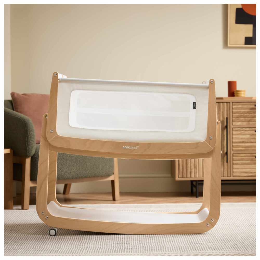 Snuz - SnuzPod 5 Bedside Crib - Natural