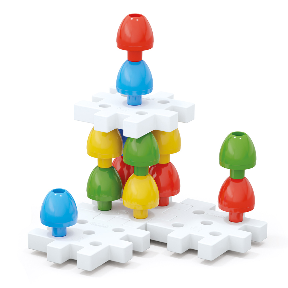 كوركتي - مجموعة موزاييك جامبو بيجي 2 في 1 - 20 قطعة