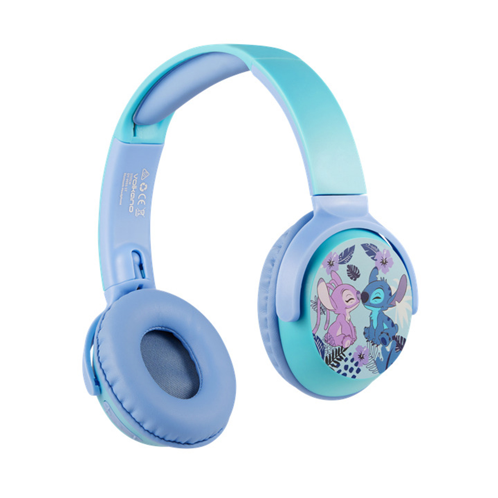 فولكانو - سماعة رأس ستيريو لاسلكية بتقنية بلوتوث مع أكواب دوّارة - ستيتش