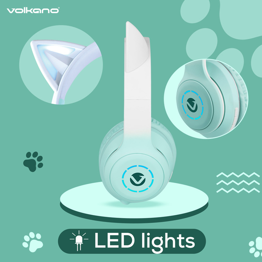 فولكانو - سماعة بلوتوث بشكل أذن قطة من سلسلة ويسكر - أكوا