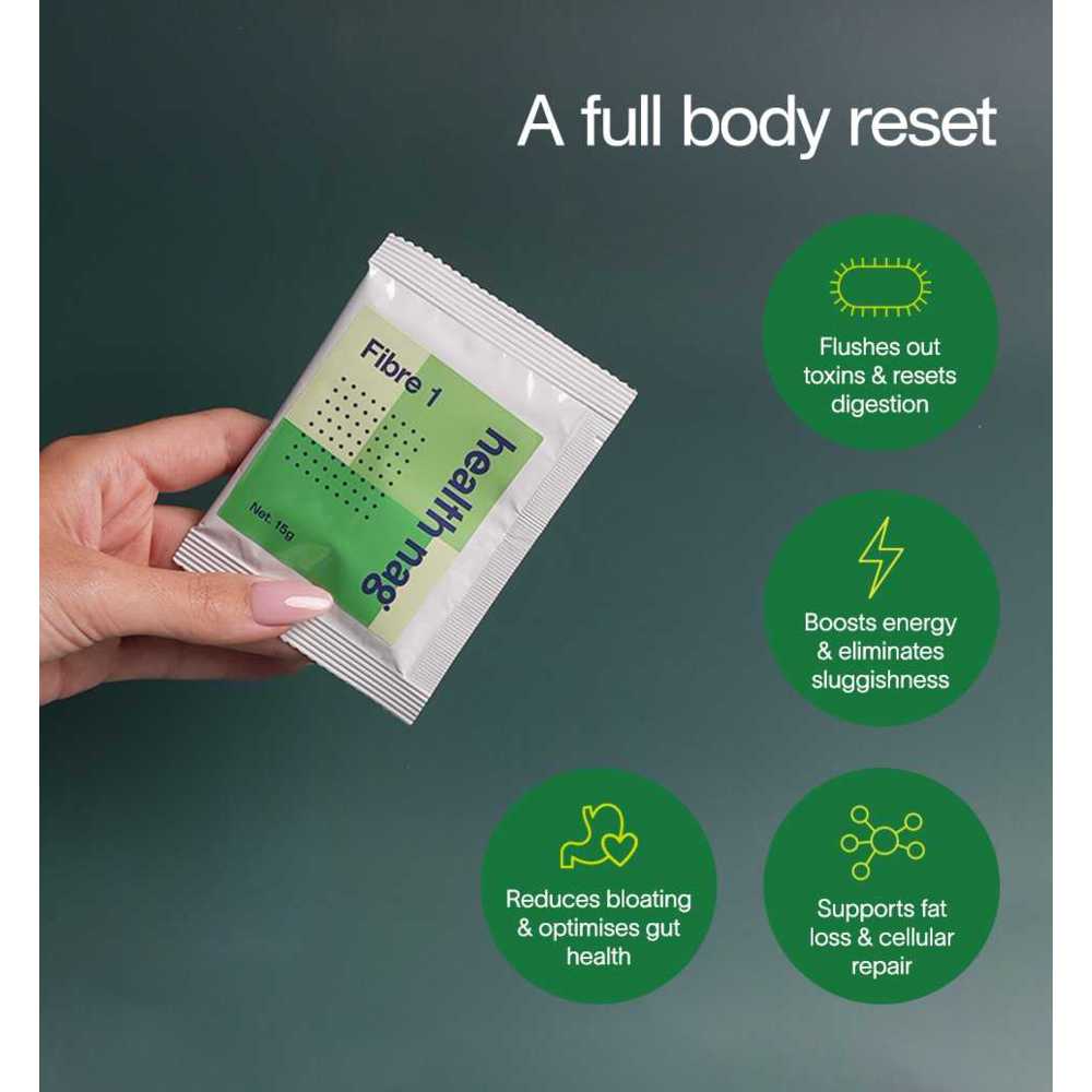 Health Nag - 3 Day Detox - Unflavoured - 30 Sachets